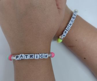 side image for Pulseiras Bob esponja & Patrick  - 1