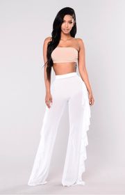 side image for Pantalón Maya - Blanco - 1
