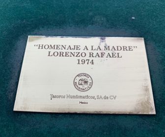 side image for “Homenaje a la madre” Lorenzo Rafael 1974 - 1