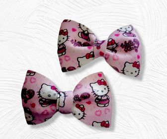 side image for 2" HK Bowtie/Hair Bow - 1