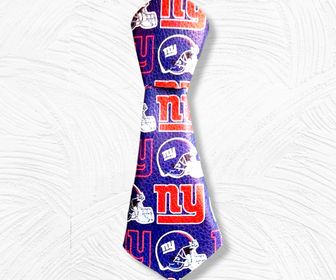 side image for 5.5" NY FB Neck Tie and Bow Tie Set - 1