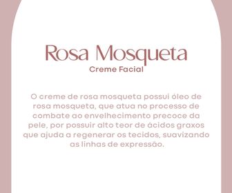 side image for Creme Facial Rosa Mosqueta - 100g - 3