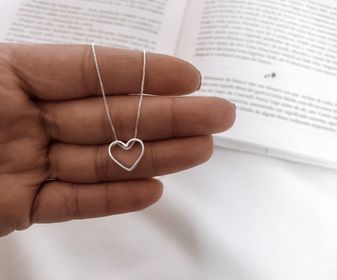 side image for Colar Coração Tiffany  - 1