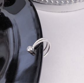 side image for Piercing Fake C/ Zircônia  - 2