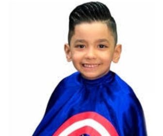 side image for Capa Infantil Capitão América - 1
