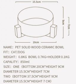 side image for Ceramic Food Bowl - 2