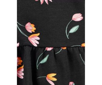 side image for Blusa Moletom Carter’s Floral com capuz e ziper - 1