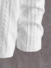 side image for Hombre camisa con parche letra-M - 3