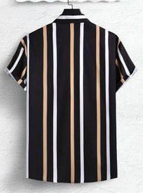 side image for Hombre camisa rayada-M - 2