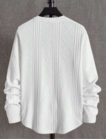 side image for Hombre camisa con parche letra-M - 1