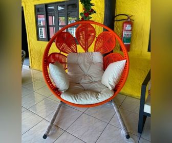 side image for Balanço flor corda naltica (sem suporte) - 3