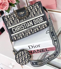 side image for BANDOLERA DE TELA DIOR  - 1