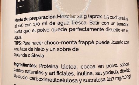 side image for BEBIDA EN POLVO BOTE 500G - 2