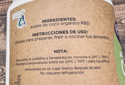 side image for Aceite De Coco 1L - 2