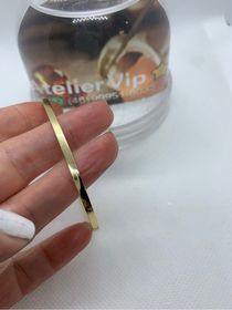 side image for Bracelete maciço fio quadrado  - 1