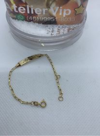 side image for Pulseira placa infantil - 1