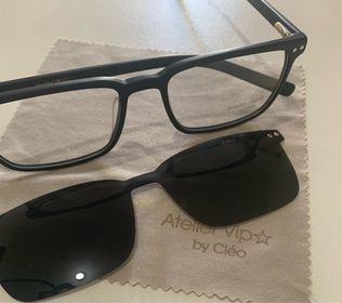 side image for Armação Grau Man Black Clipon - 1