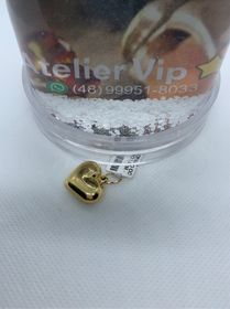 side image for Pingente coração liso - 2