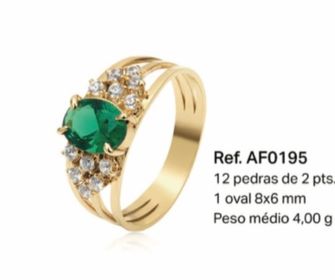 side image for Anel Zircônia  - 1