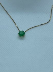side image for Pingente com pedra  Jade - 1