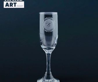 side image for Copas De Champagne Grabadas - 2