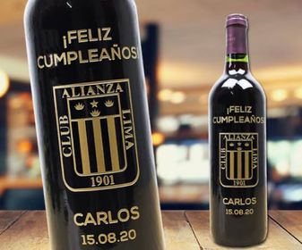 side image for Botella de Vino Grabadas - 3