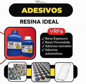 side image for Resina Epóxi Flexível VRF6  500g  – Baixa Espessura / Baixa viscosidade (VipResinas) - 1