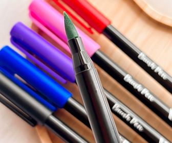 side image for Brush pen - cores básicas - NEWPEN - 1