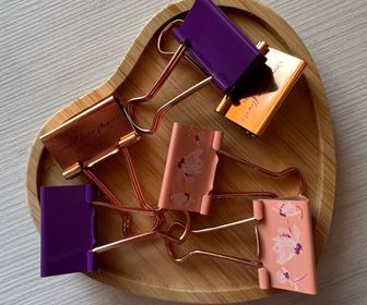 side image for Binder clips - Estampado - 2