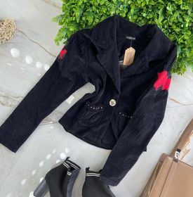 side image for Blazer/ jaqueta Maria bonita veste p e M  - 2