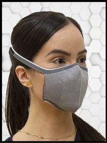 side image for Masker Sport - Cinza com Preto - M - 1