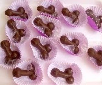side image for 10 MICRO PÊNIS DE CHOCOLATE 5 G - 1