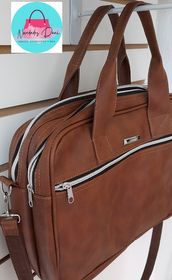 side image for Maletin porta laptop café  - 2