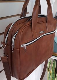 side image for Maletin porta laptop café  - 1