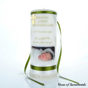 side image for Baptism Candle (600g) - 2