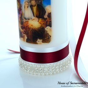 side image for Christmas Candle (Option 3) (600g) - 1