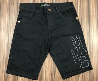 side image for Bermuda Jeans com elastano - 3