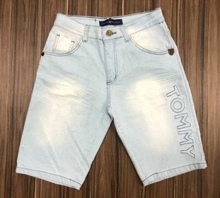 side image for Bermuda Jeans com elastano - 2
