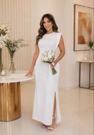 side image for VESTIDO FABY BRANCO G - 1