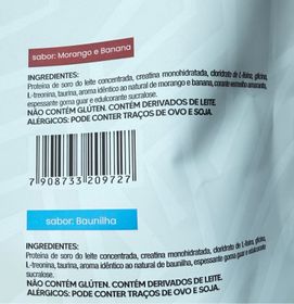 side image for 🇧🇷100% Protein Wish 1kg - Hero Nutrition (Com 5g Creatina Dose)  - 3