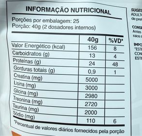 side image for 🇧🇷100% Protein Wish 1kg - Hero Nutrition (Com 5g Creatina Dose)  - 1