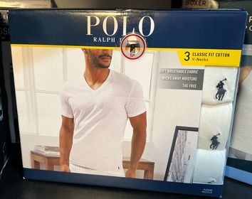 Camisas polo - cuello V talla L