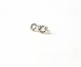 side image for Rollick Donut Studs - 2