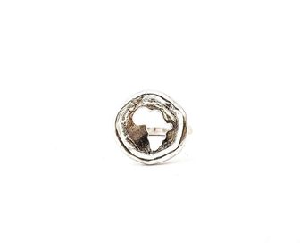 side image for Africa Medallion Ring  - 2