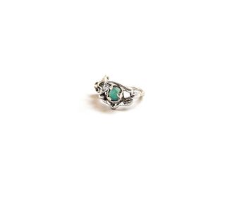 side image for Dali Roughcut Gem Ring  - 2
