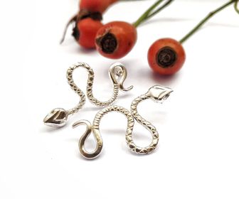 side image for Cobras in The Kitchen Earrings  - 4