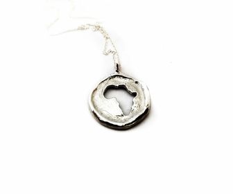 side image for Africa Medallion Pendant  - 2
