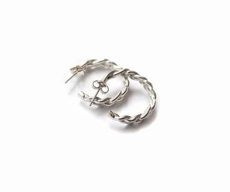 side image for Plated Hoops  - 2