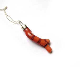 side image for Bamboo Coral Pendant 1 - 2