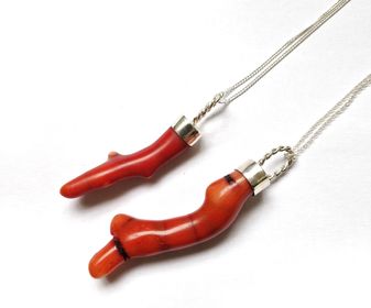 side image for Bamboo Coral Pendant 1 - 3